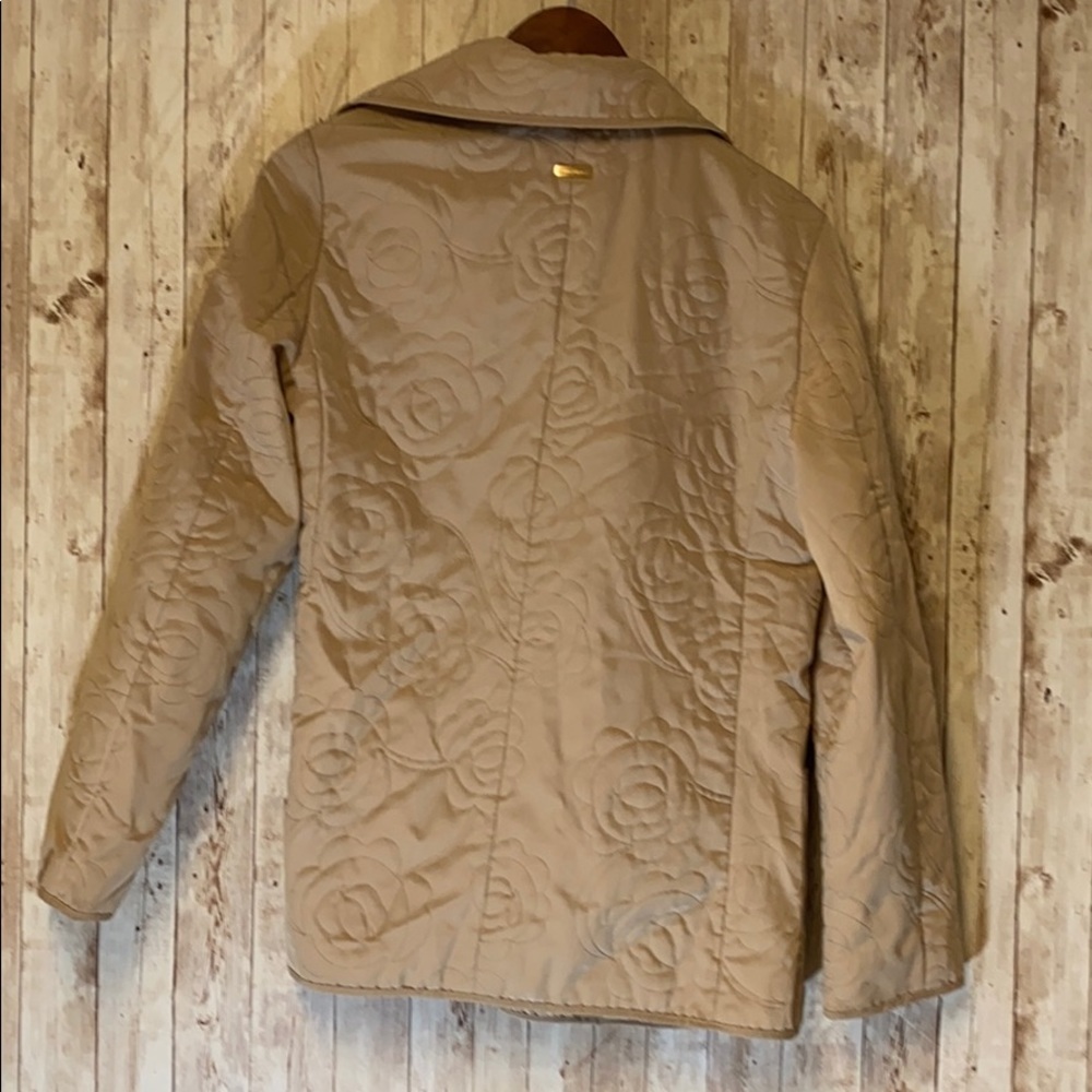 Ellen Tracy Snap Button Brown Jacket Small - image 2